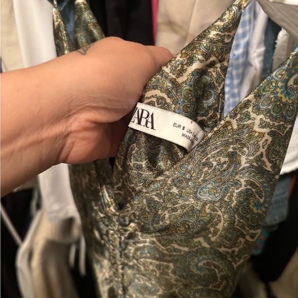 Zara Printed Mini Dress - Picture 3 of 4